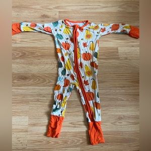 Little Sleepies pumpkins zippy